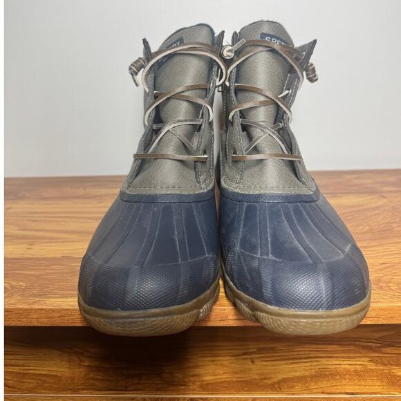 Sperry Women's Rainboots Syren Gulf Ankle Duck Boots Grey Sz 8 Rubber STS80525 - Picture 6 of 6